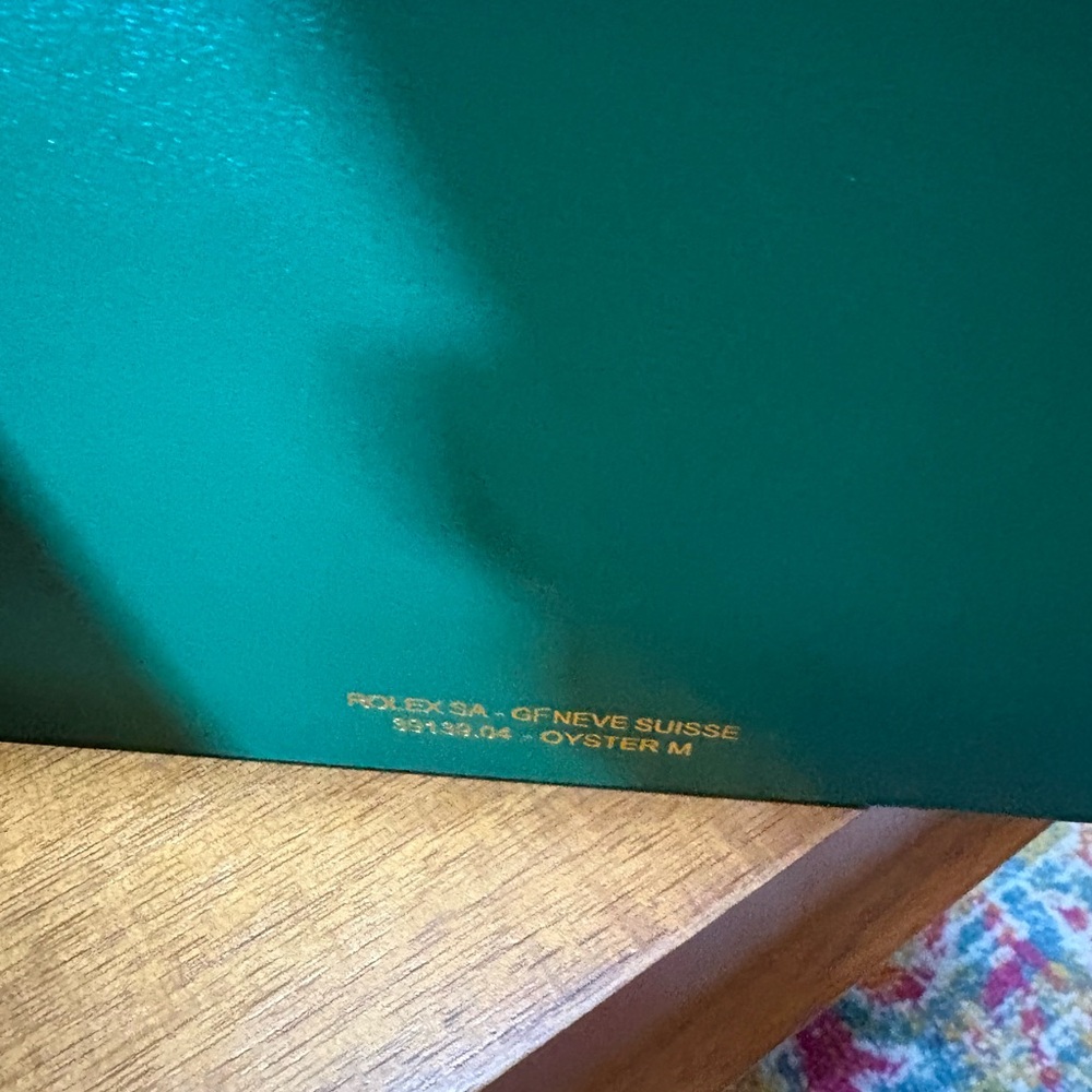 Rolex Box with Green Logo - Picture 7 of 7